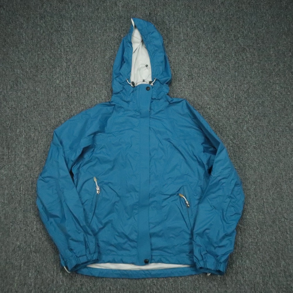 Nike Jacket Womens Large Blue Fit Storm ACG Waterproof Hooded Full Zip Pockets
